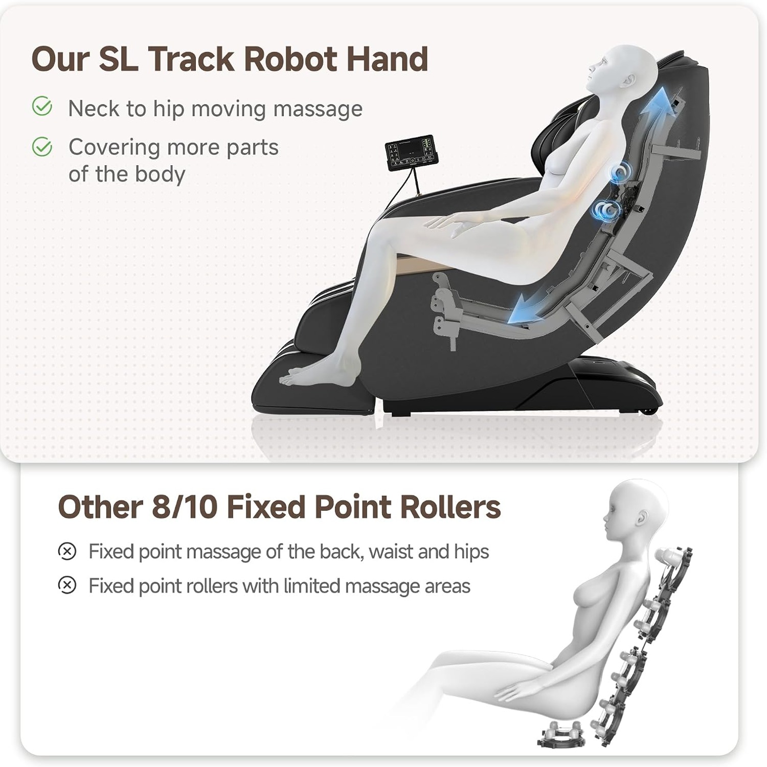 Real Relax SL Track Full Body Massage Chair