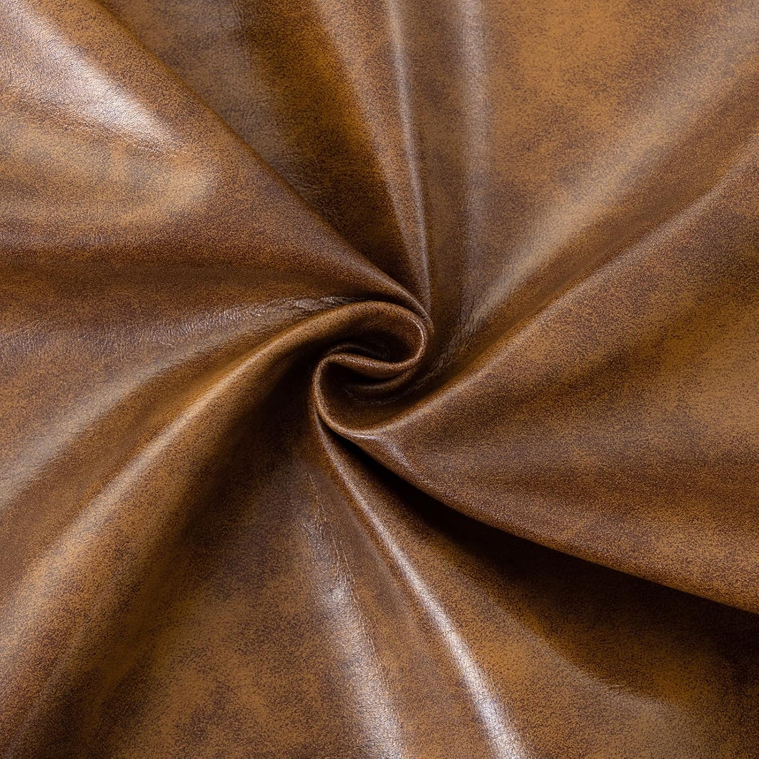 Furniliving Brown Faux Leather Wingback Armchair: image 6