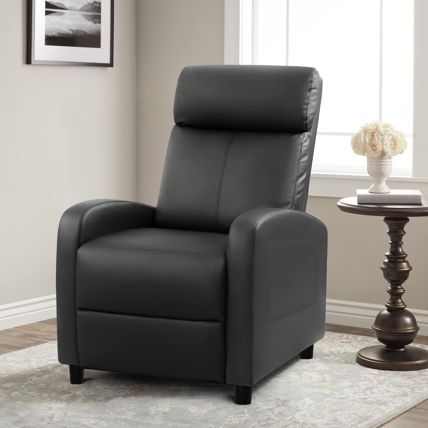 Furniwell Faux Leather Massage Recliner: image 2
