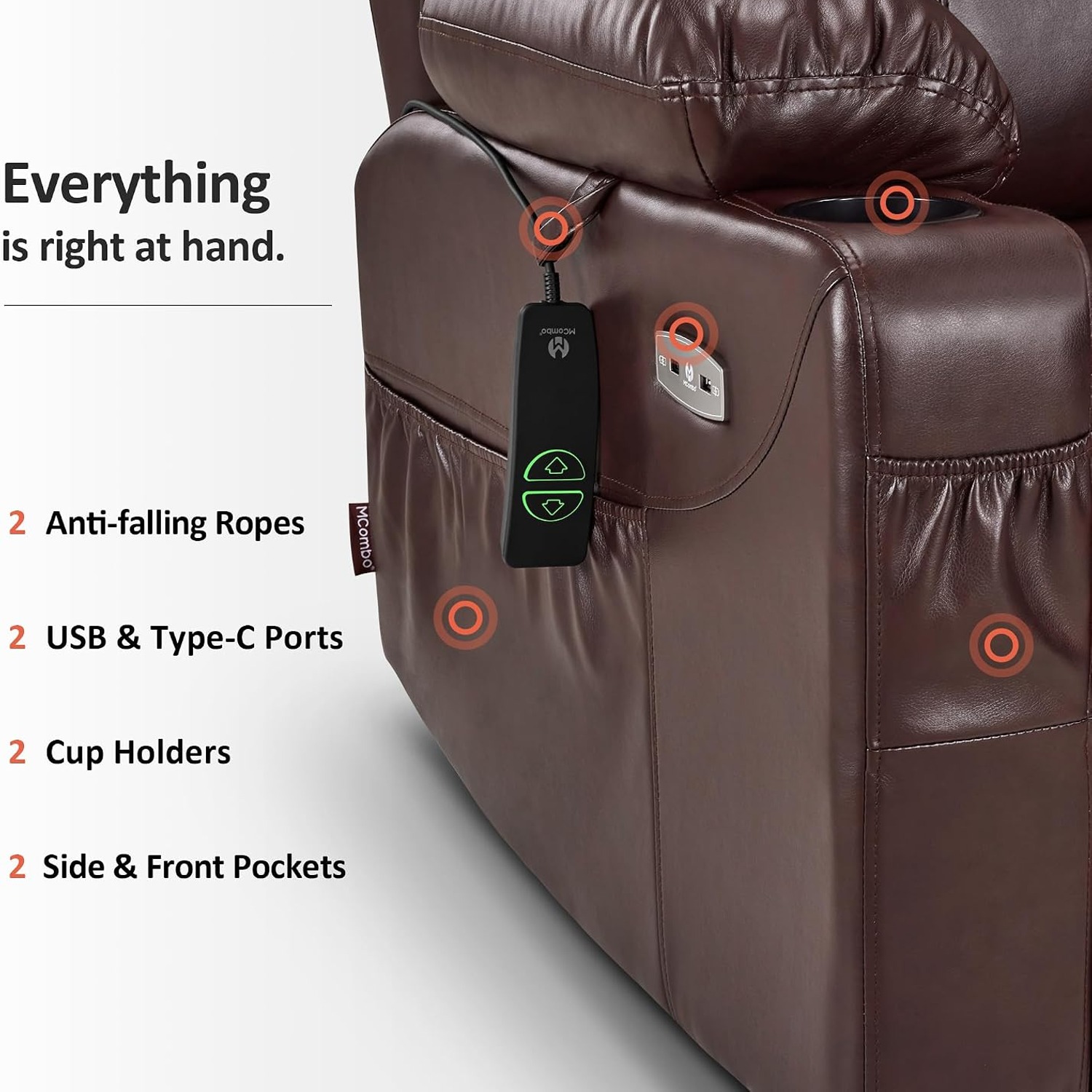 MCombo Medium Power Lift Recliner: image 8