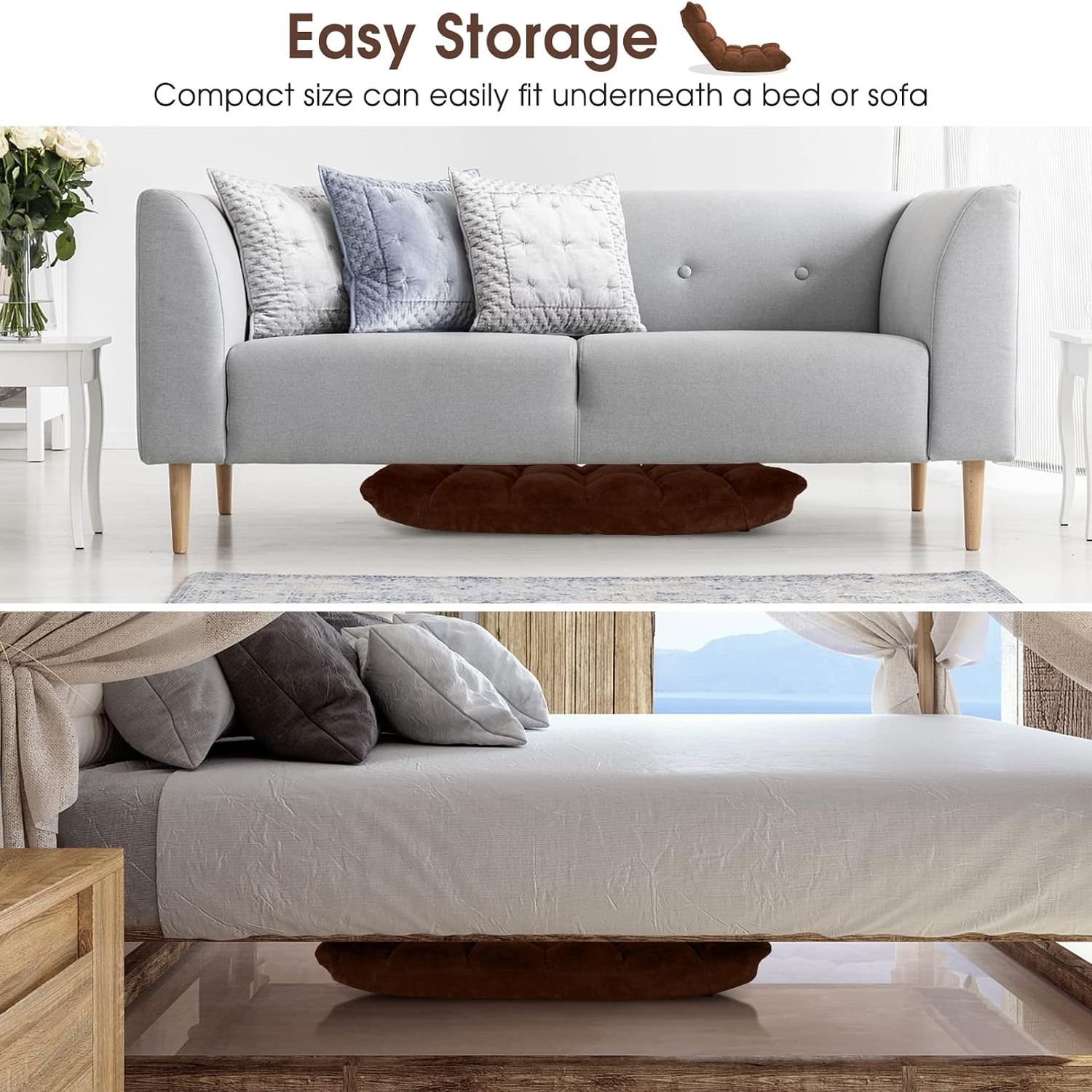 GIANTEX Adjustable Floor Sofa Chair: image 7