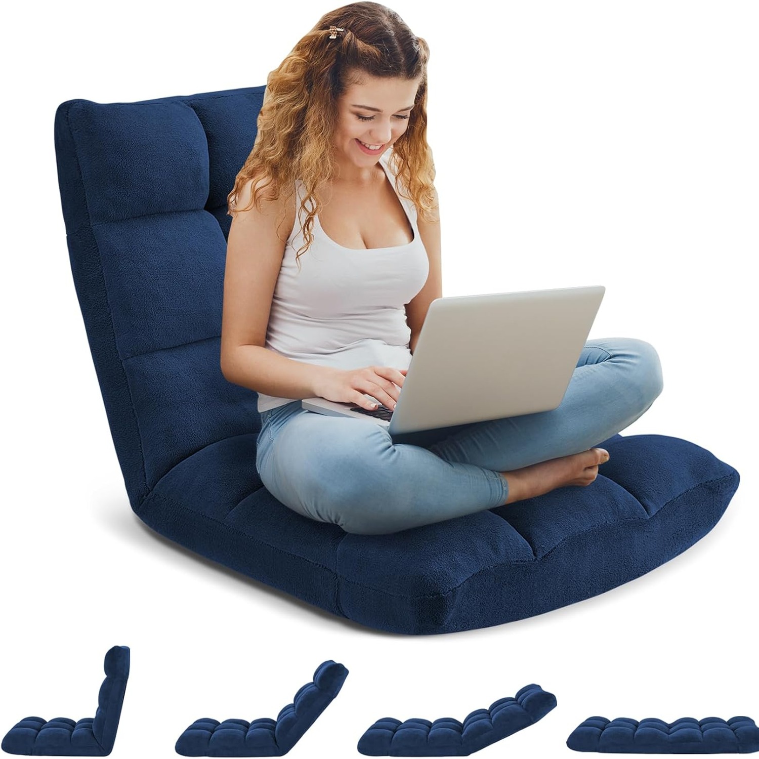 Avocahom Adjustable Floor Gaming Chair