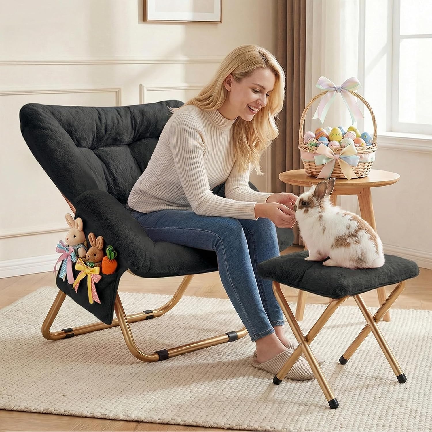 Kasunpul Foldable Saucer Chair: image 5