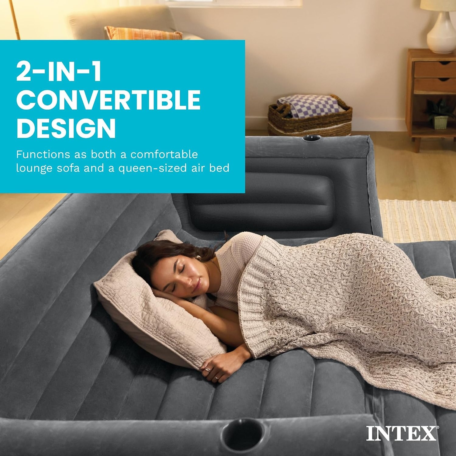 Intex Queen Inflatable Pull Out Sofa: image 4