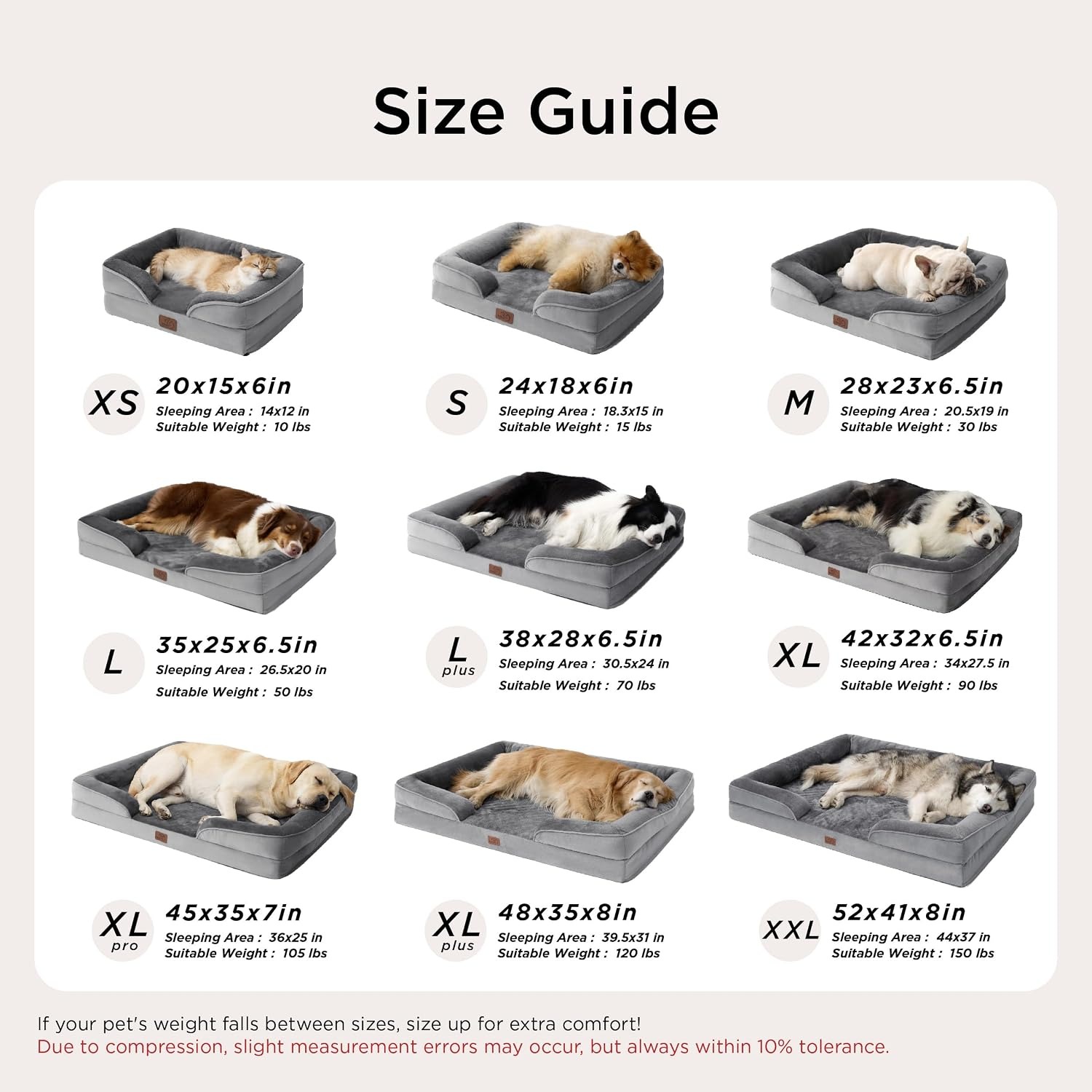 Bedsure Orthopedic Dog Sofa Bed: image 7
