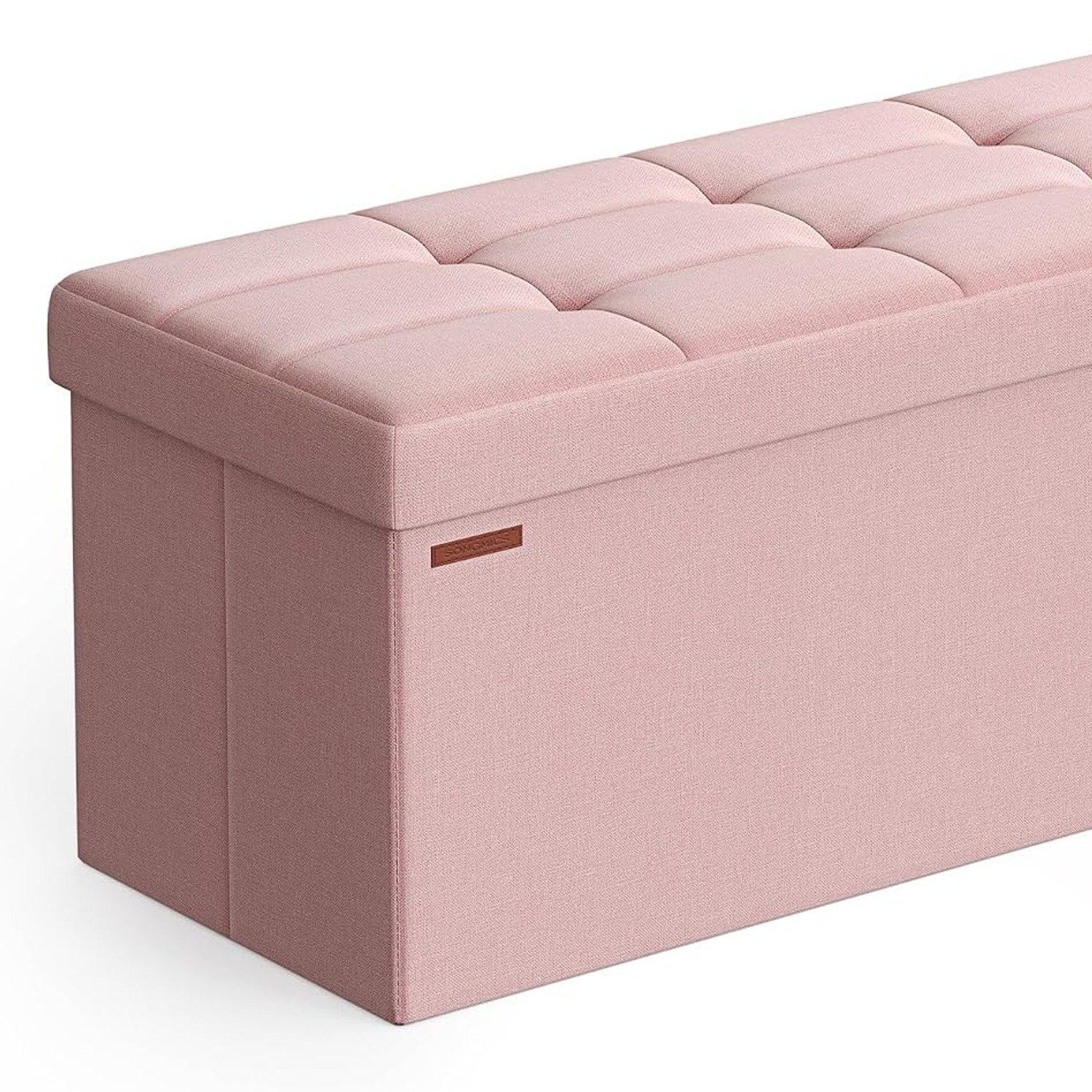 SONGMICS Folding Storage Ottoman Bench: image 7