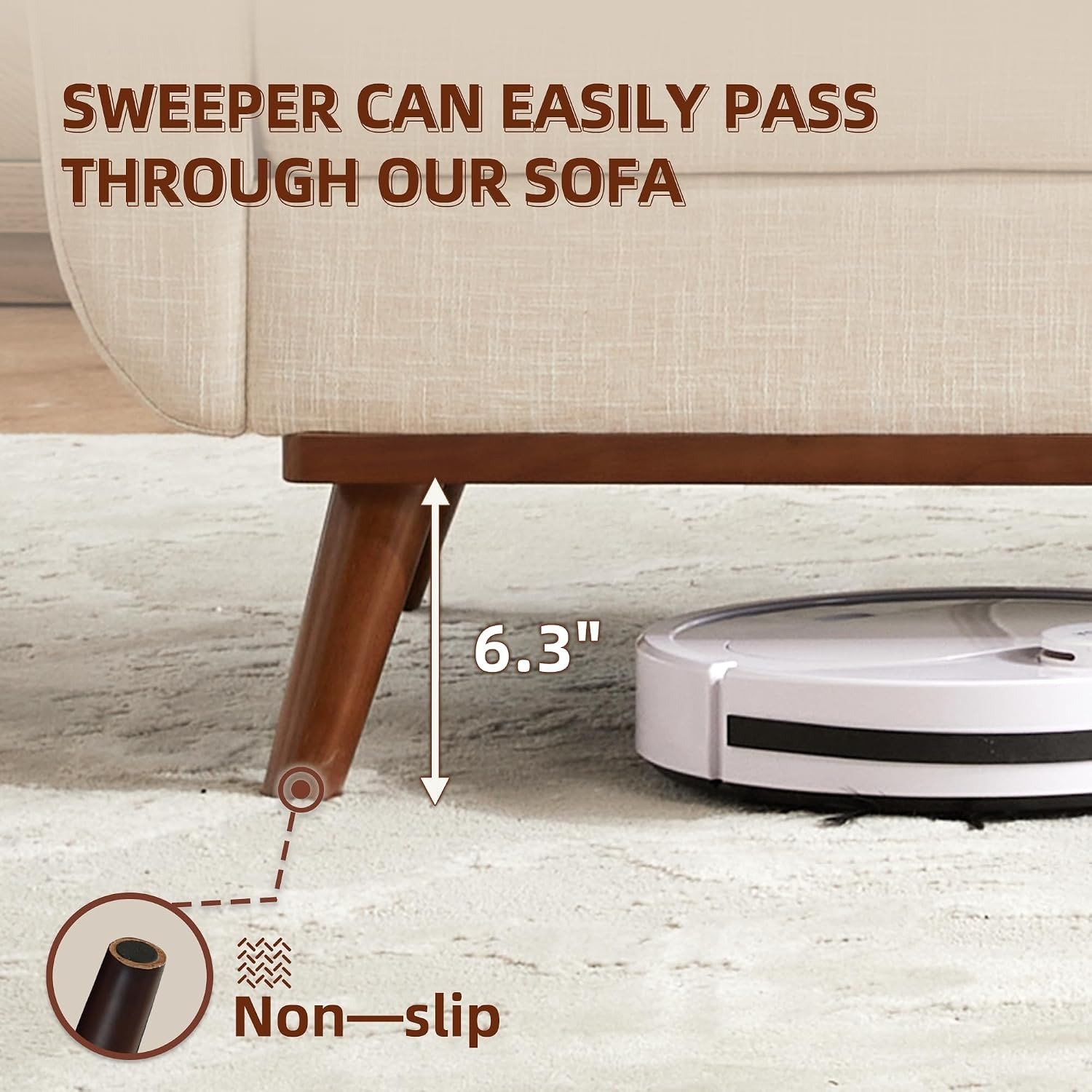 Kingfun Tufted Loveseat Sofa