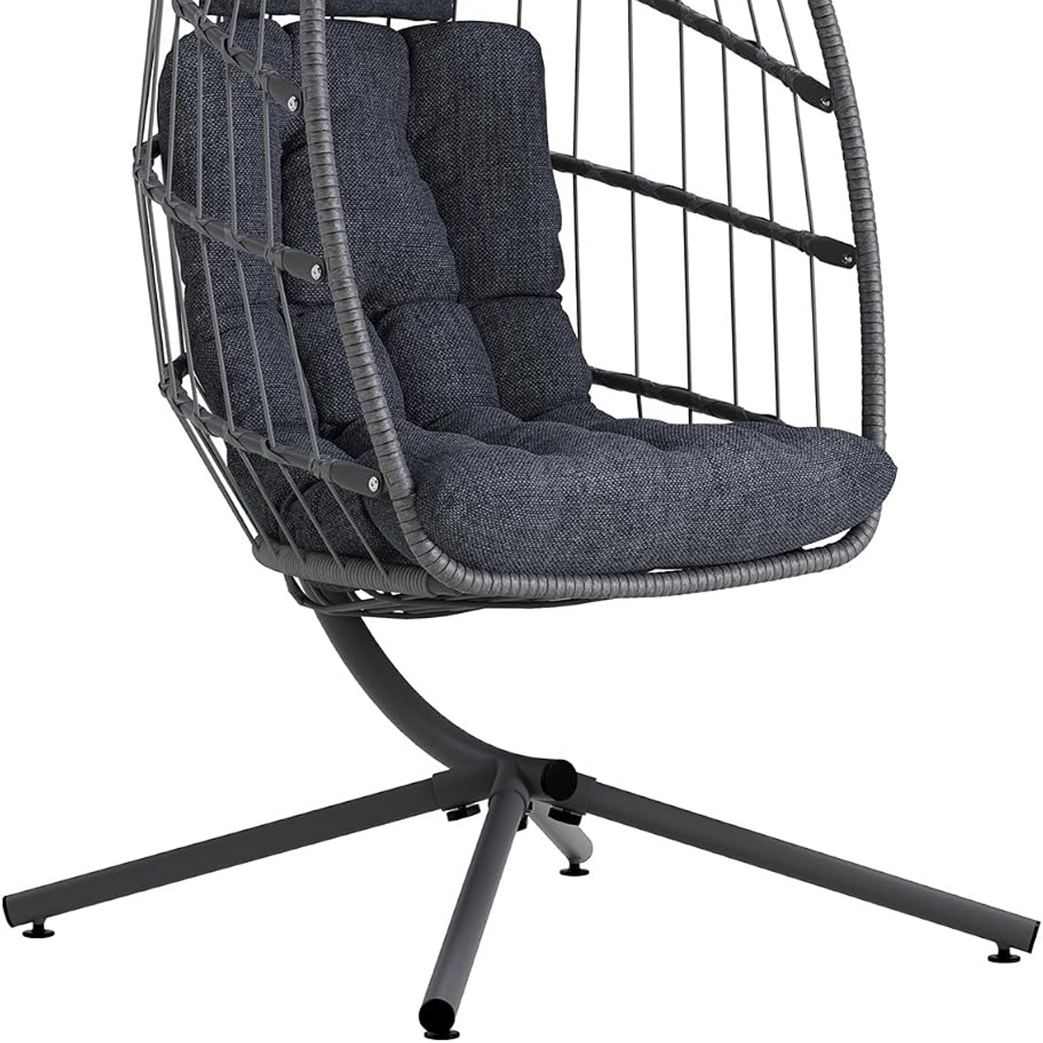 SWITTE Hanging Egg Chair with Stand: image 1
