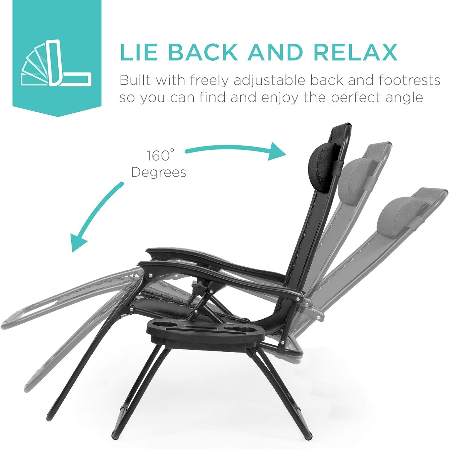 Best Choice Products Folding Zero Gravity Chair