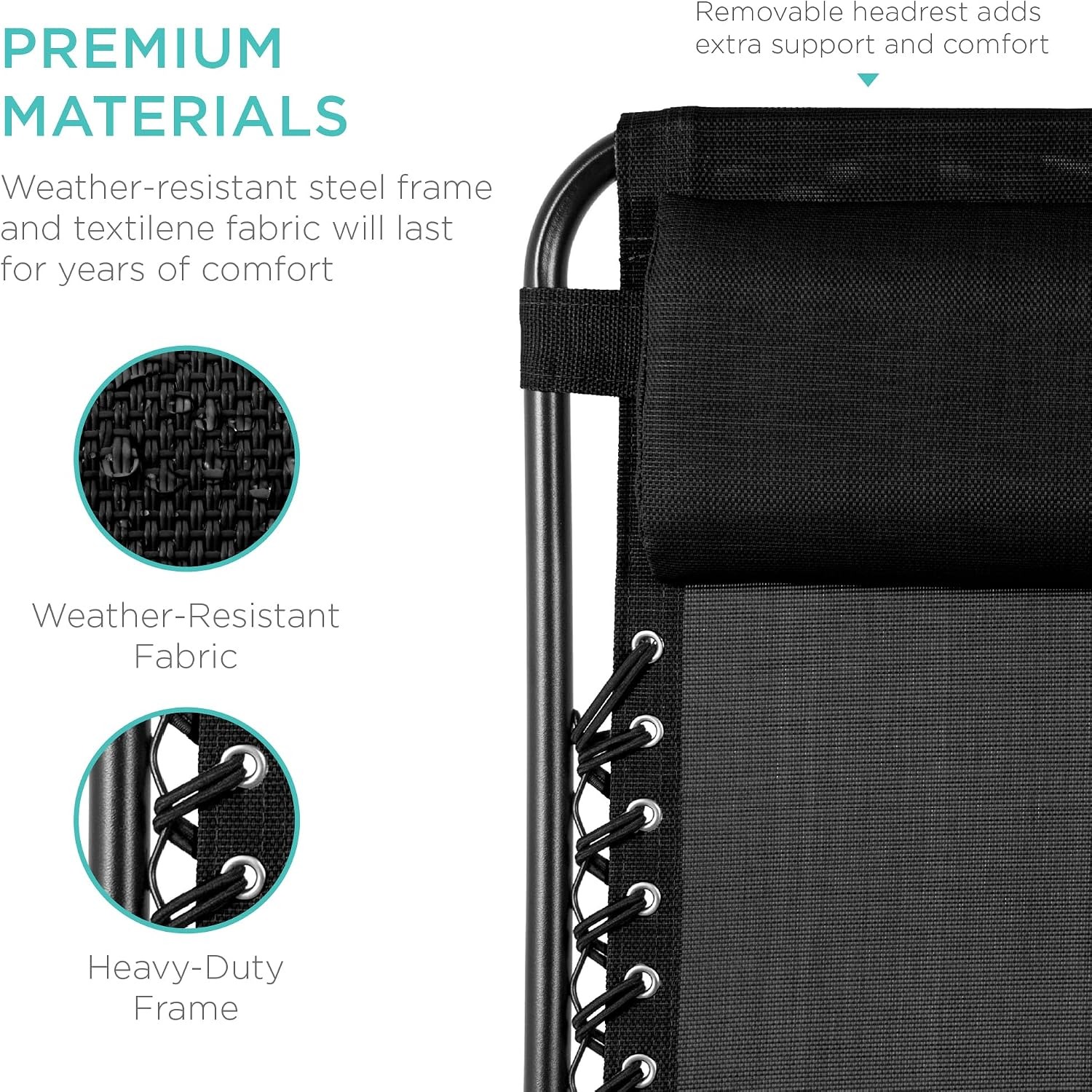 Best Choice Products Folding Zero Gravity Chair: image 8